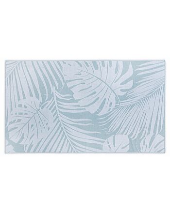 SERVIETTE DE PLAGE LEAVES JACQUARD