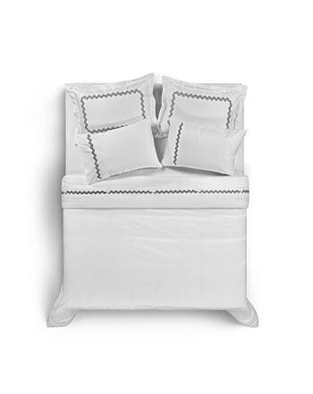Wave Sateen Bedding Duvet Cover